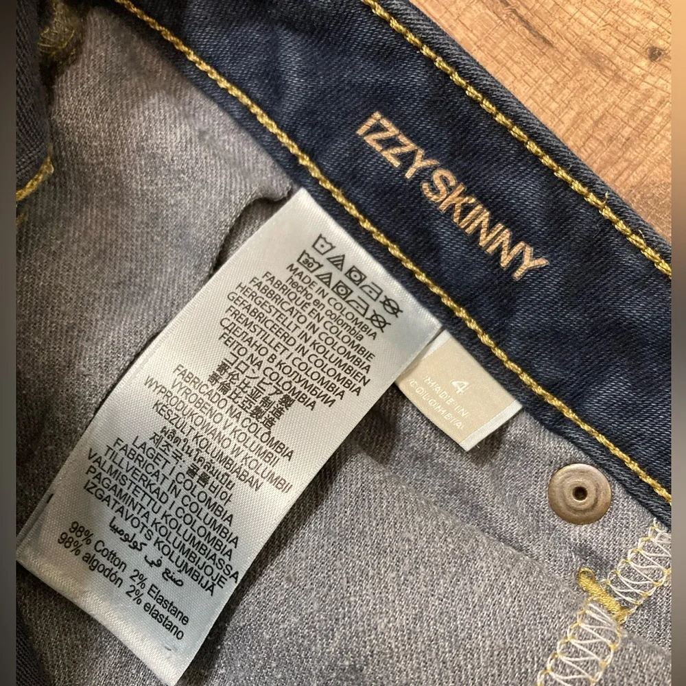 MICHAEL Michael Kors | Women’s Izzy Skinny Dark Wash Jeans - Picture 9 of 11